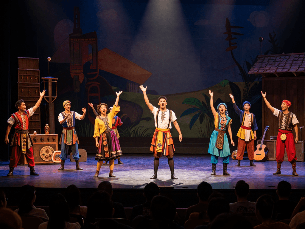 Experience the excitement of rokok88 login at a dynamic theatre performance with colorful sets and engaging actors.