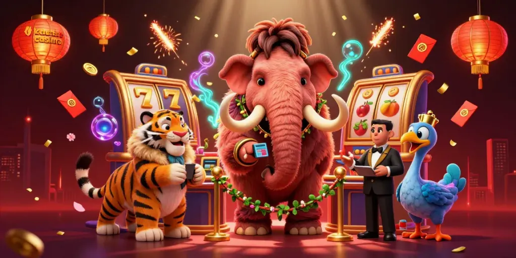 Kaasino casino offers thrilling gaming experiences with vibrant characters and rich visuals in a lively atmosphere.